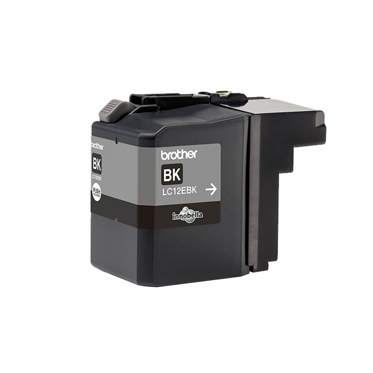 Tinteiro de Tinta Original Brother LC-12EBK Preto